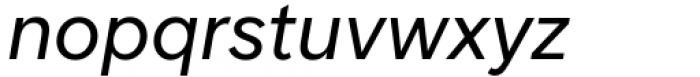 Tabularasa Italic Font LOWERCASE