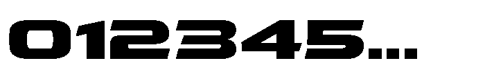 Tachnologest Bold Font OTHER CHARS