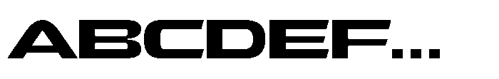 Tachnologest Light Font UPPERCASE