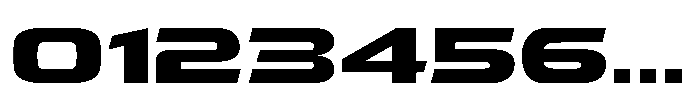 Tachnologest Regular Font OTHER CHARS