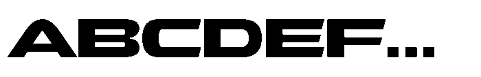 Tachnologest Regular Font UPPERCASE