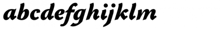 Tactile Ultra Italic Font LOWERCASE