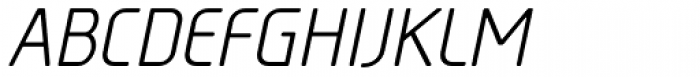 Tadao Italic Font UPPERCASE