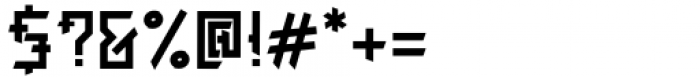Tadashi Faux Regular Font OTHER CHARS