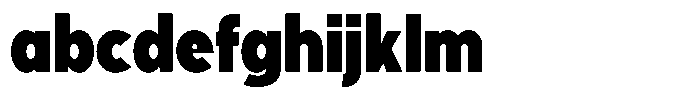 Tady Black X-High Condensed FONT