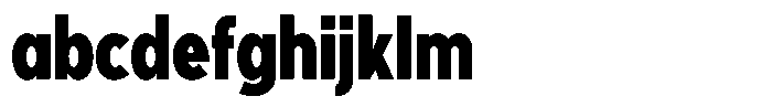 Tady Bold X-High Condensed FONT