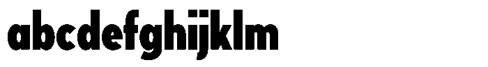 Tady Bold X-Med Condensed FONT