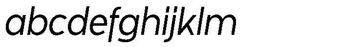 Tady Book X-High Italic FONT