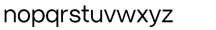 Tady Book X-High Font LOWERCASE