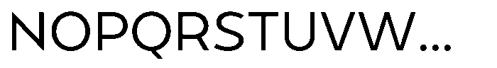 Tady Book X-Med Font UPPERCASE