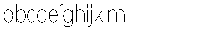 Tady Hairline X-High Condensed FONT
