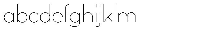 Tady Hairline X-Low FONT