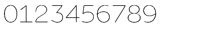 Tady Hairline X-Med Font OTHER CHARS