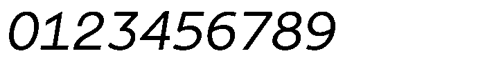Tady Italic VF Font OTHER CHARS