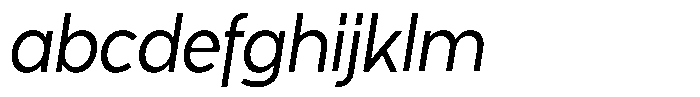 Tady Italic VF FONT