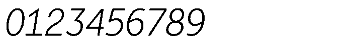 Tady Light X-High Condensed Italic Font OTHER CHARS
