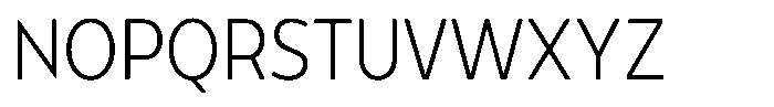 Tady Light X-Low Condensed Font UPPERCASE