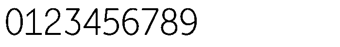 Tady Light X-Med Condensed Font OTHER CHARS