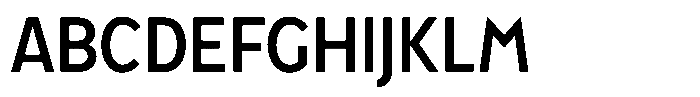 Tady Regular X-High Condensed Font UPPERCASE