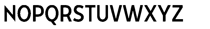 Tady Regular X-High Condensed Font UPPERCASE