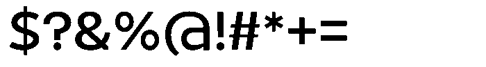 Tady Regular X-High Font OTHER CHARS