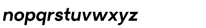 Tady Regular X-Low Italic Font LOWERCASE