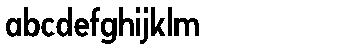 Tady Regular X-Med Condensed FONT