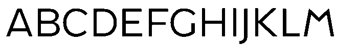 Tady Roman VF Font UPPERCASE