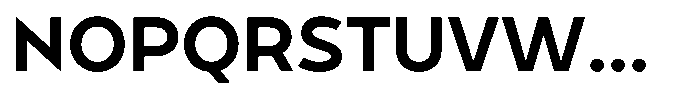 Tady Semibold X-High Font UPPERCASE
