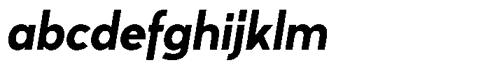 Tady Semibold X-Med Italic FONT