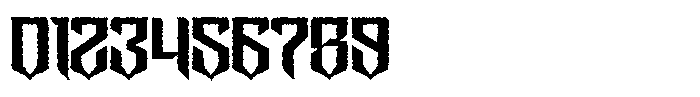 Taeob Gothic Rough Font OTHER CHARS
