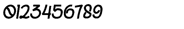Taggos Inline Italic Font OTHER CHARS
