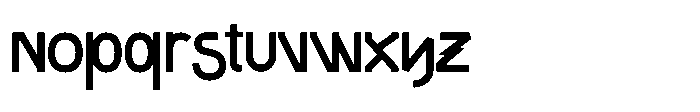 Taggos Regular Font LOWERCASE