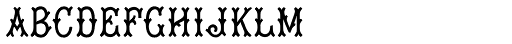 Tagliato Monogram (1000 Impressions) Font LOWERCASE