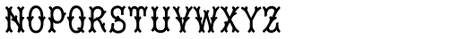 Tagliato Monogram (1000 Impressions) Font LOWERCASE
