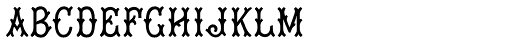 Tagliato Monogram Solid (10000 Impressions) Font LOWERCASE
