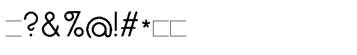 Tagwerk Font OTHER CHARS