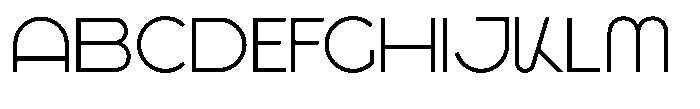 Tagwerk Font UPPERCASE
