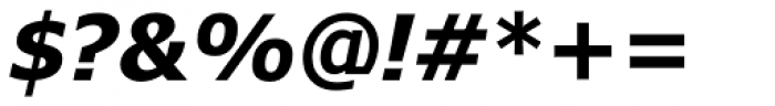 Tahoma Bold Italic Font OTHER CHARS
