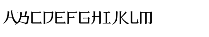 Tai Qin Bold Font UPPERCASE