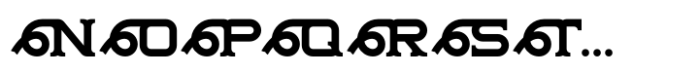 Tailface Regular Font UPPERCASE