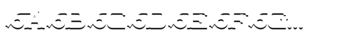Tailface Shadow FX Font UPPERCASE