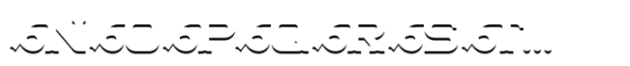 Tailface Shadow FX Font UPPERCASE