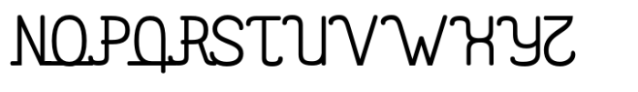 Taj Manal Font UPPERCASE