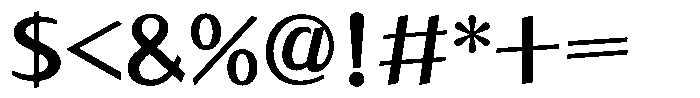 Takaboy21 Bold Font OTHER CHARS