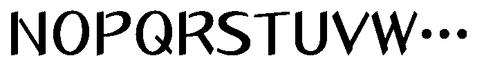 Takaboy21 Bold Font UPPERCASE