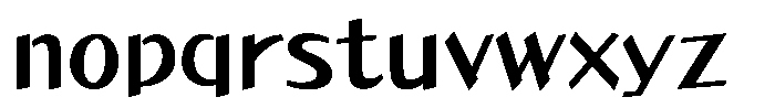 Takaboy21 Heavy Font LOWERCASE