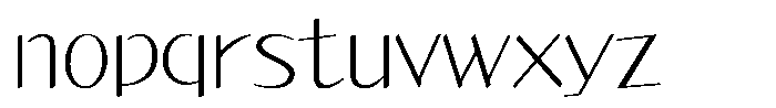 Takaboy21 Light Font LOWERCASE