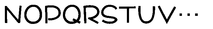 Takafranky DemiBold Font UPPERCASE