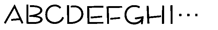Takafranky Medium Font UPPERCASE
